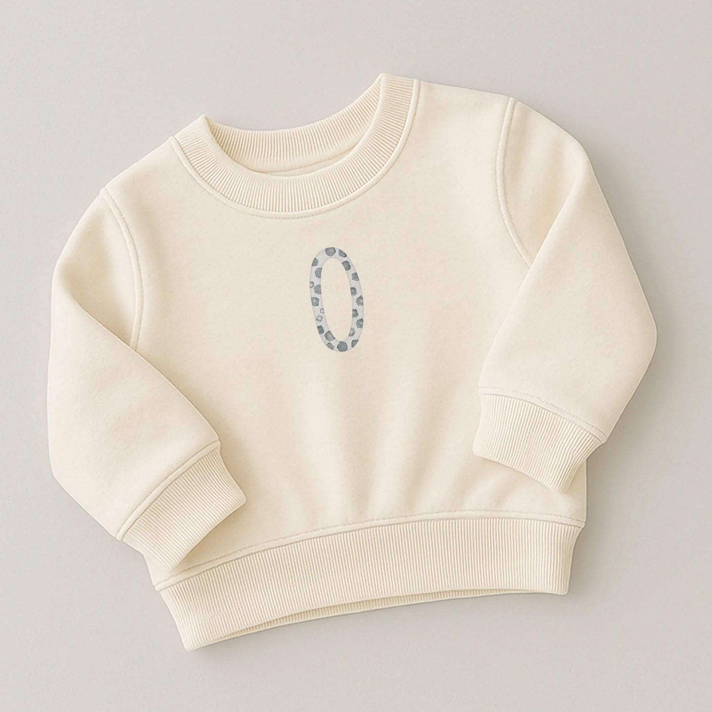 Kotenkram Bügelbild Buchstabe O - 1 | Höhe 5 cm | DTF Transfer B0825K0529