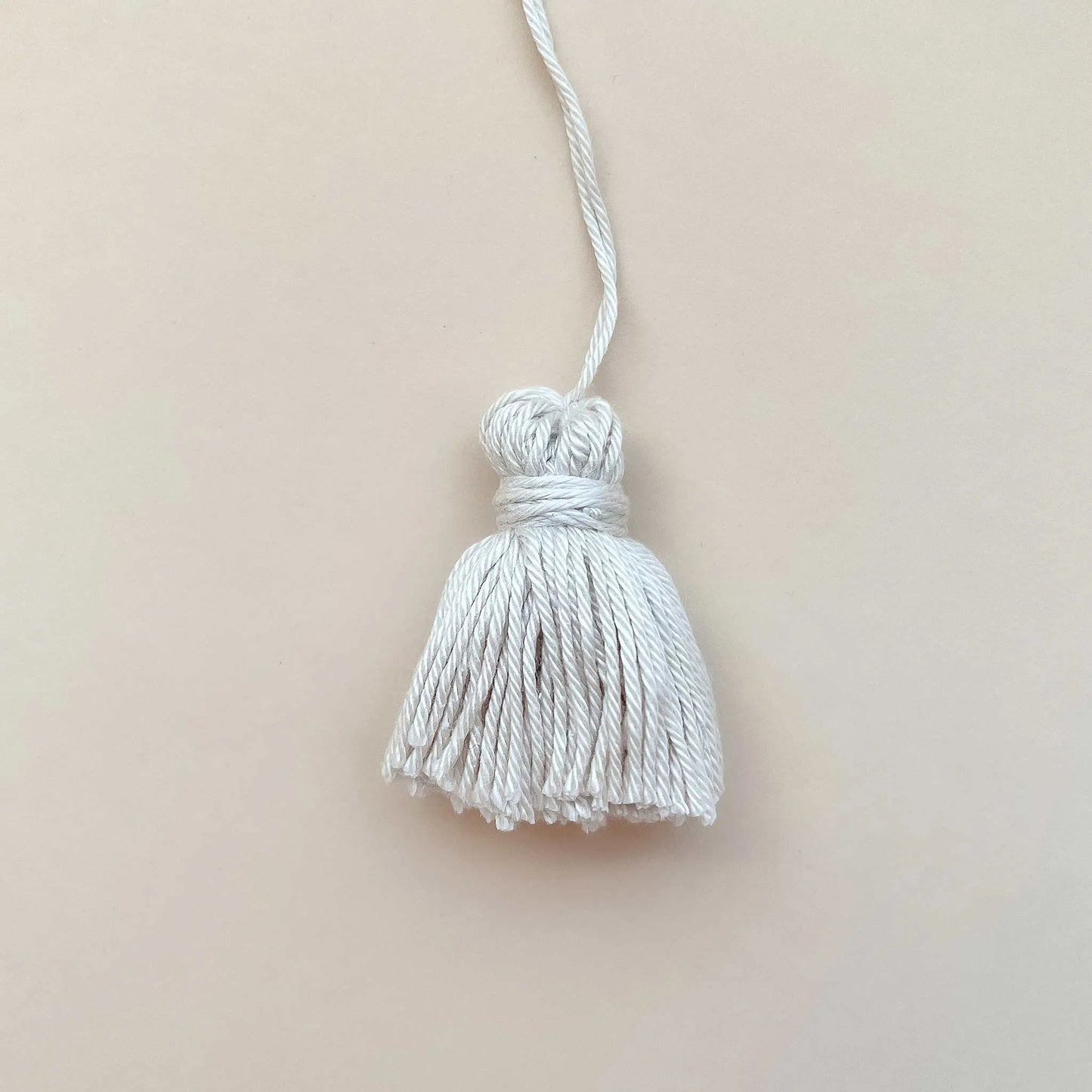 Kotenkram Mondkissen Frottee Senfgelb | Personalisiert oder schlicht Quaste cremeweiß M3922K0207