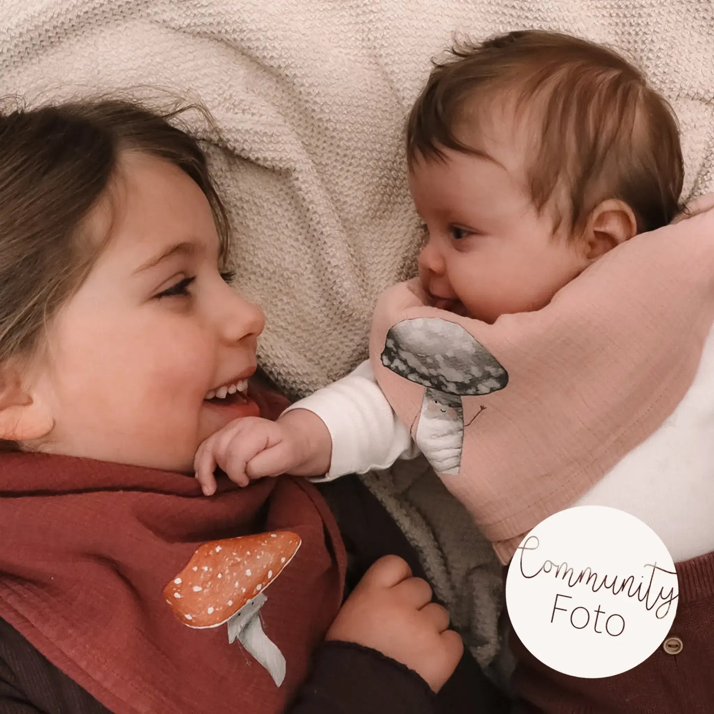 Kotenkram Bügelbild 'Grauer Pilz' | 7 x 9 cm | Aquarell | DTF Transfer B5124K0451 UGC bild instagram @alsterbaby