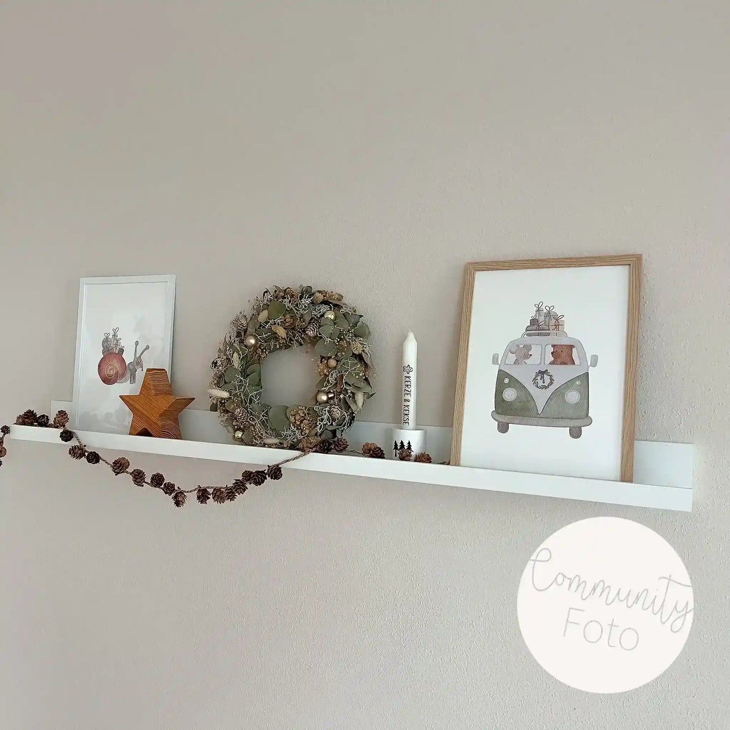 Kinderposter Schnecke | Weihnachten | DIN A4 Wandgestaltung Deko Spielzimmer Kinderzimmer Aquarell P4324K038915 ugc bild instagram @sommeralltagsliebe