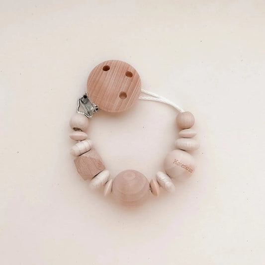 Kotenkram Schnullerkette Holz natur | Baby | Unisex S5021K0172