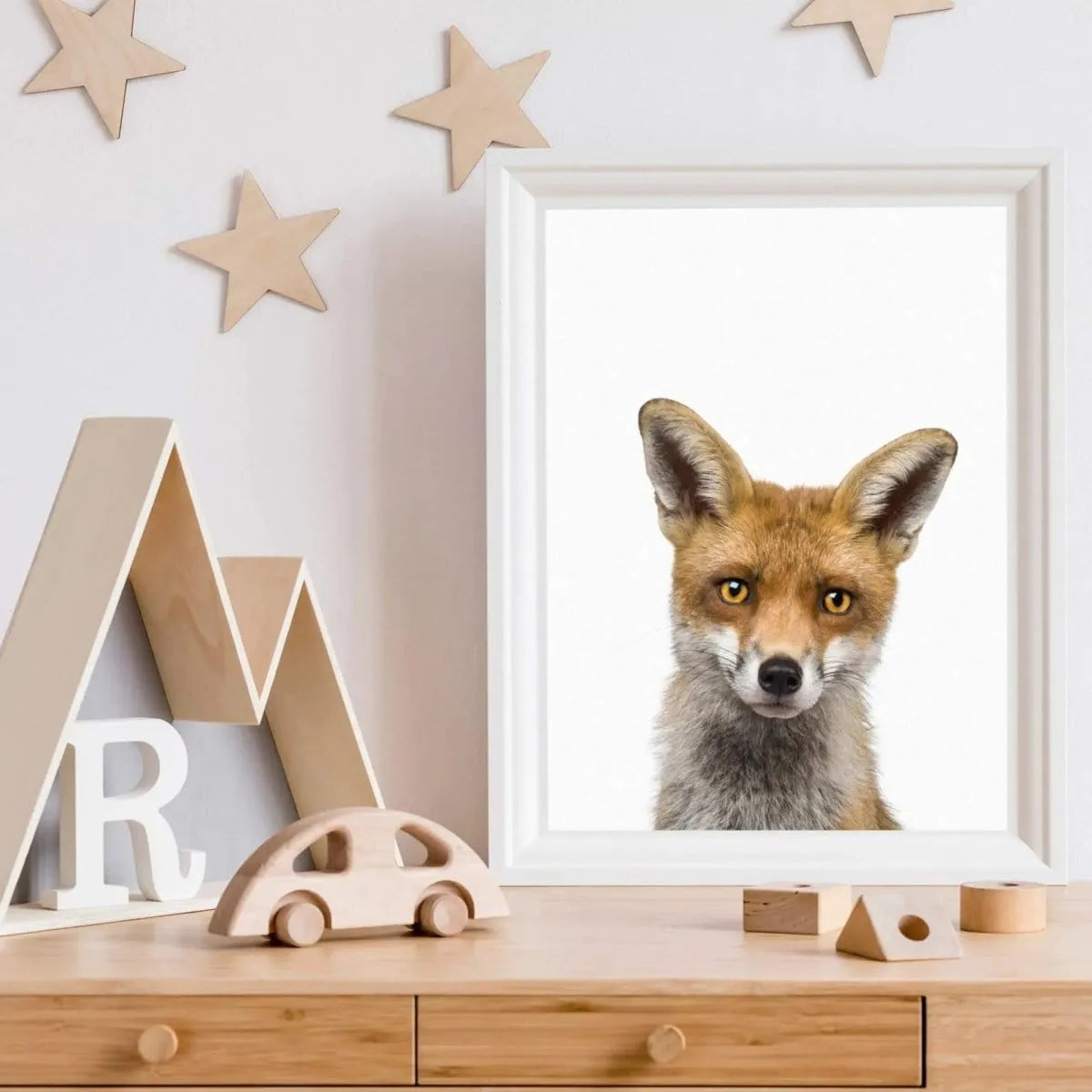 Kotenkram Tierposter Fuchs | Kinderzimmer Dekoration | DIN A4 | einzeln T3121K0128
