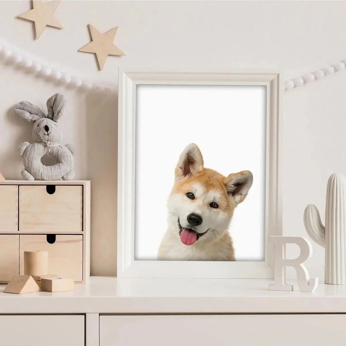 Kotenkram Tierposter Hund | Kinderzimmer Dekoration | DIN A4 | einzeln T3121K0129