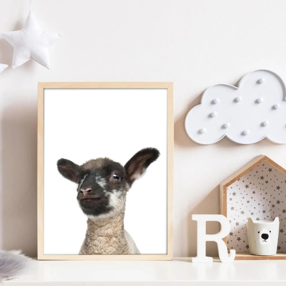 Kotenkram Tierposter Schaf | Kinderzimmer Dekoration | DIN A4 | einzeln T3121K0130