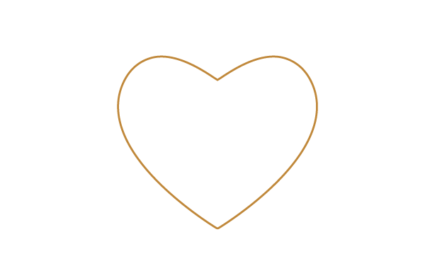 Piktogramm Herz - Symbol für die Zukunft und die Liebe