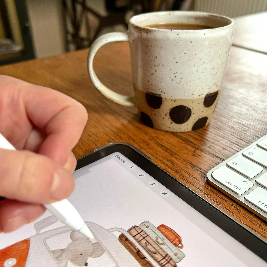 Liebevoll von Hand illustriert – Kinderposter, die kleine Herzen berühren - Kotenkram