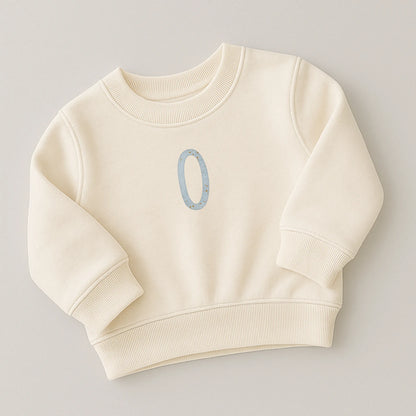 Kotenkram Bügelbild Buchstabe O - 2 | Höhe 5 cm | DTF Transfer B0825K0530