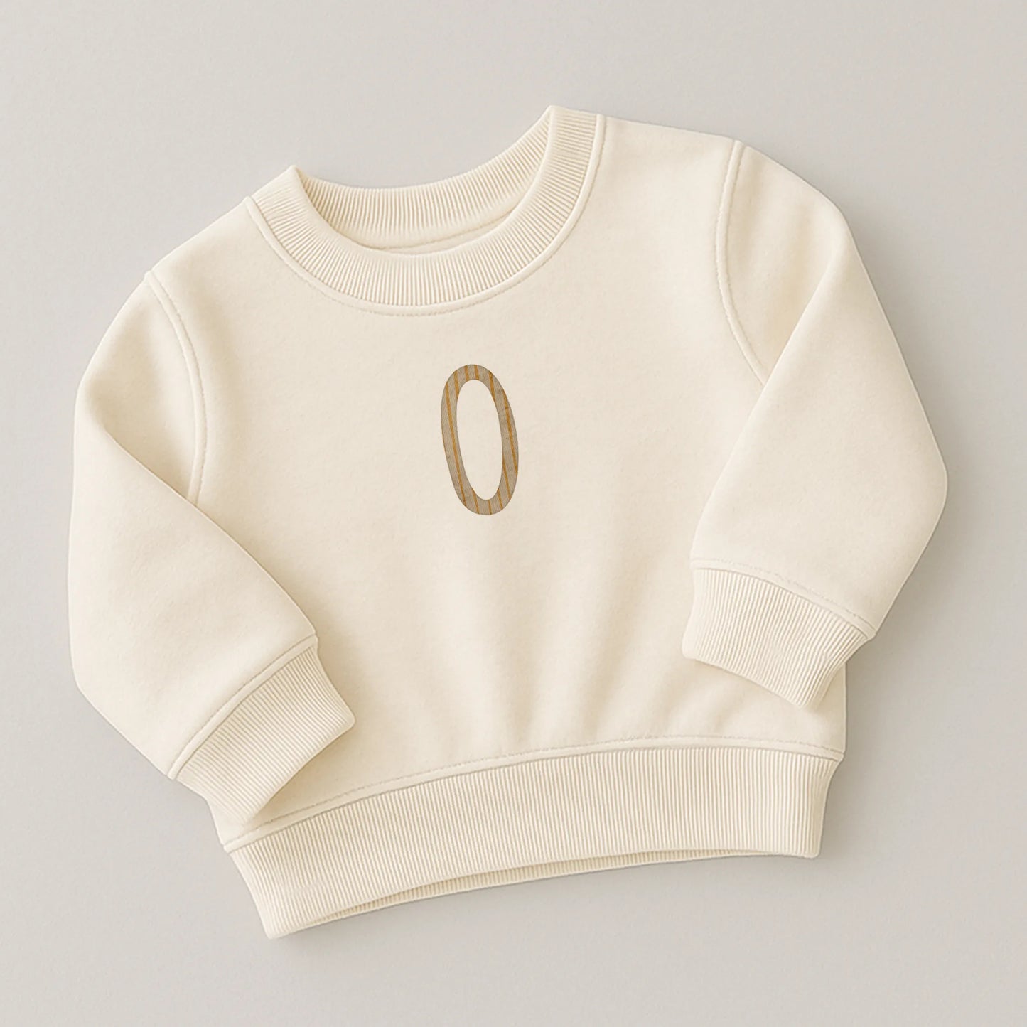 Kotenkram Bügelbild Buchstabe O - 3 | Höhe 5 cm | DTF Transfer B0825K0531