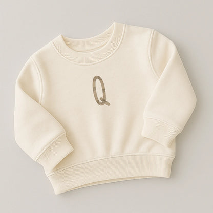 Kotenkram Bügelbild Buchstabe Q - 3 | Höhe 5 cm | DTF Transfer B0825K0537