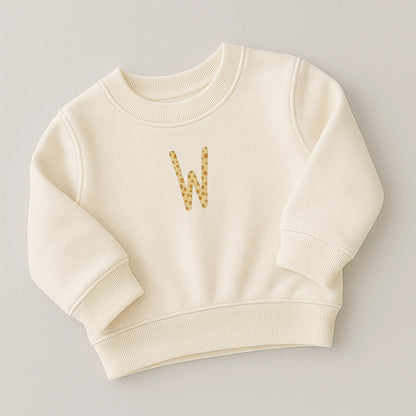 Kotenkram Bügelbild Buchstabe W - 3 | Höhe 5 cm | DTF Transfer B0825K0556