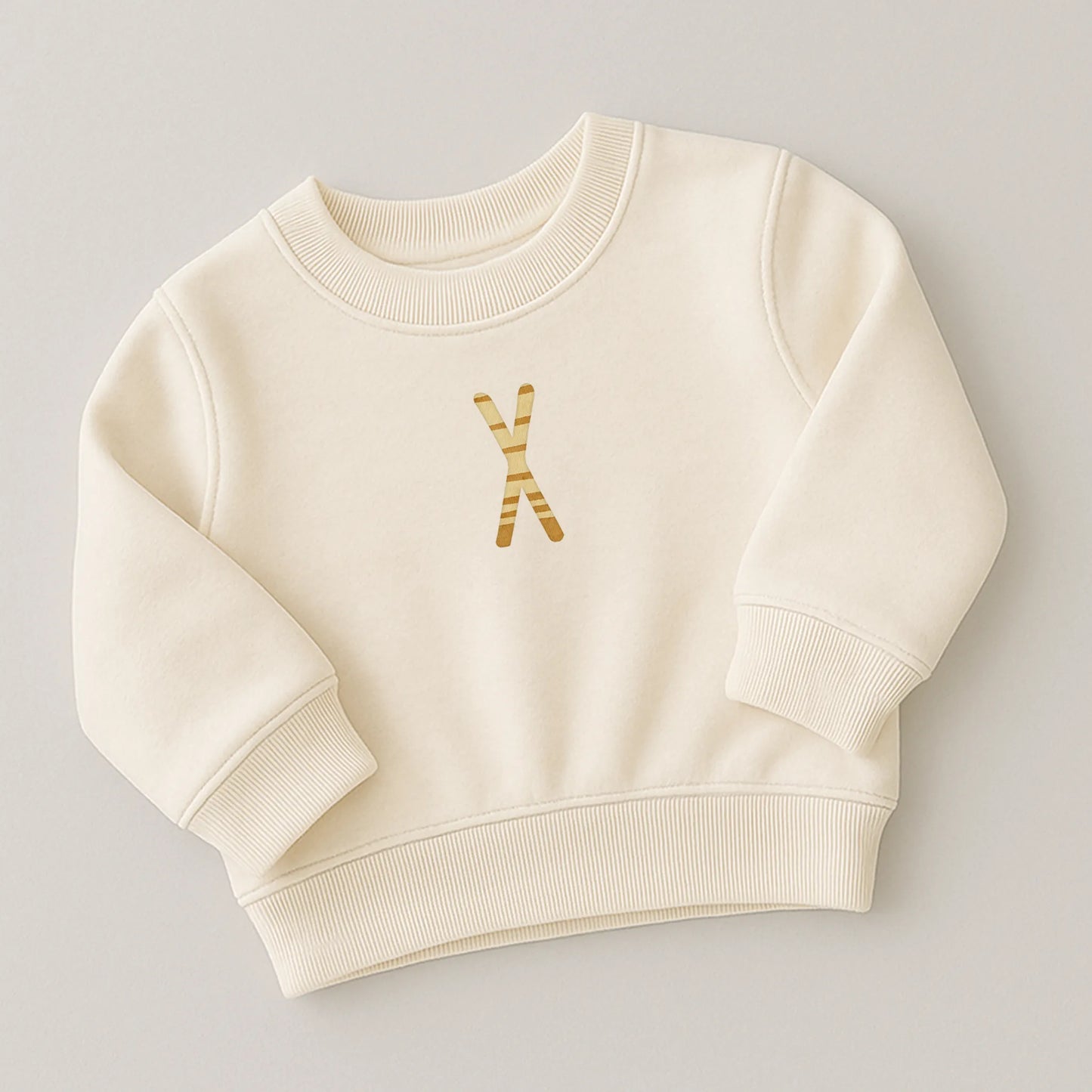 Kotenkram Bügelbild Buchstabe X - 2 | Höhe 5 cm | DTF Transfer B0825K0558