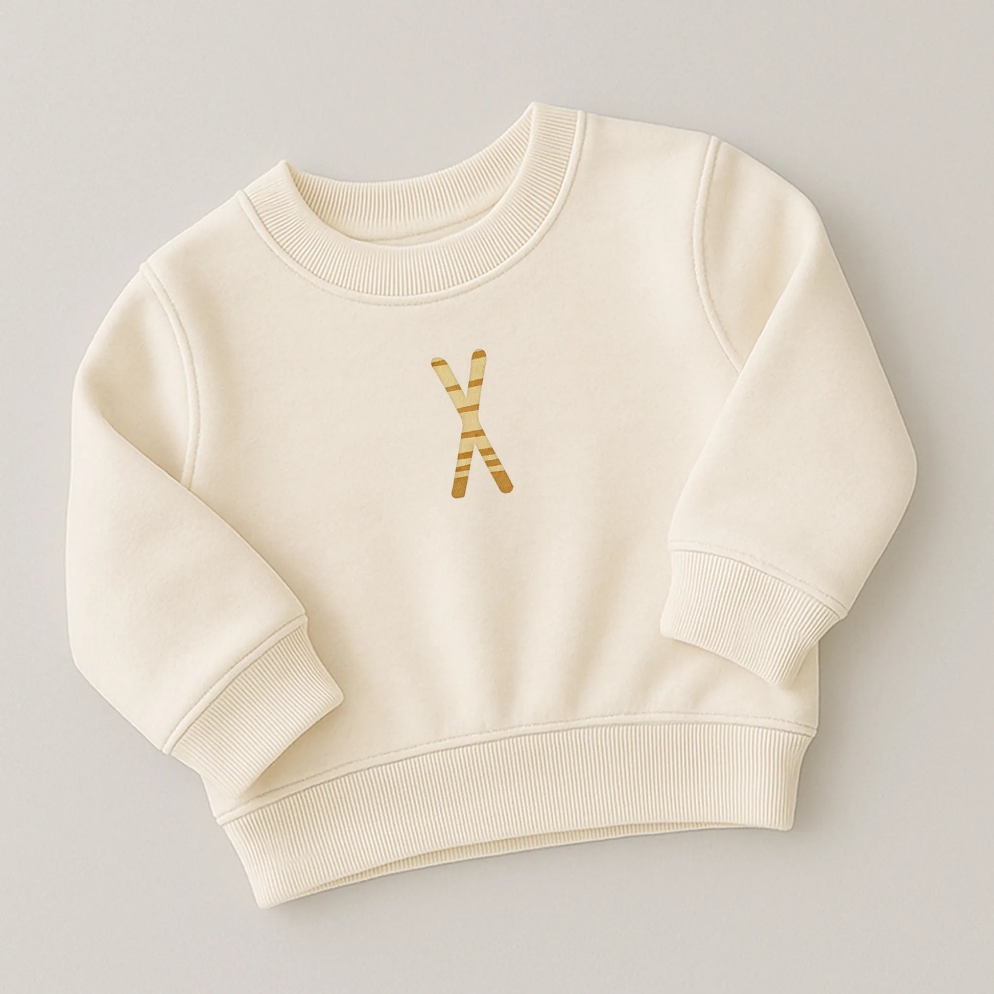 Kotenkram Bügelbild Buchstabe X - 2 | Höhe 5 cm | DTF Transfer B0825K0558