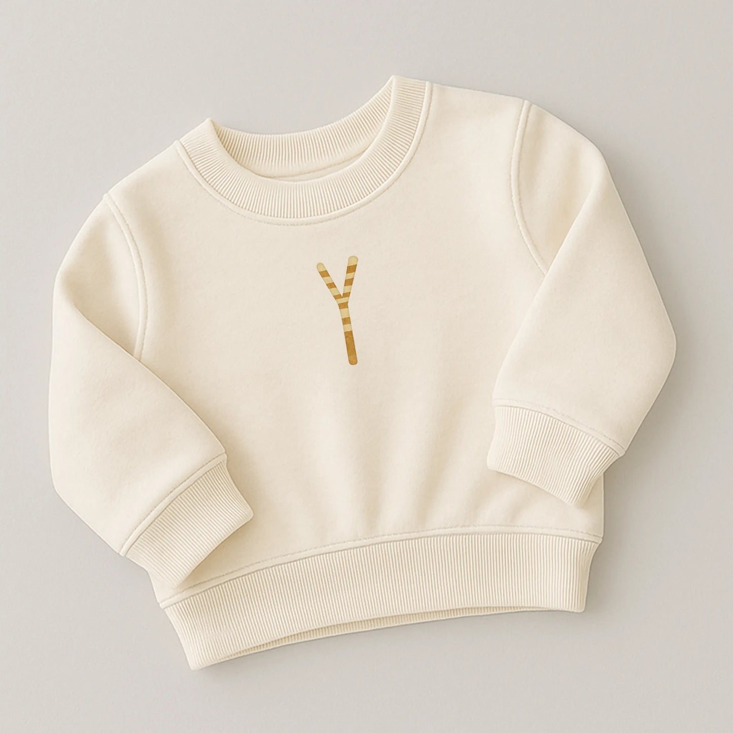 Kotenkram Bügelbild Buchstabe Y - 3 | Höhe 5 cm | DTF Transfer B0825K0562