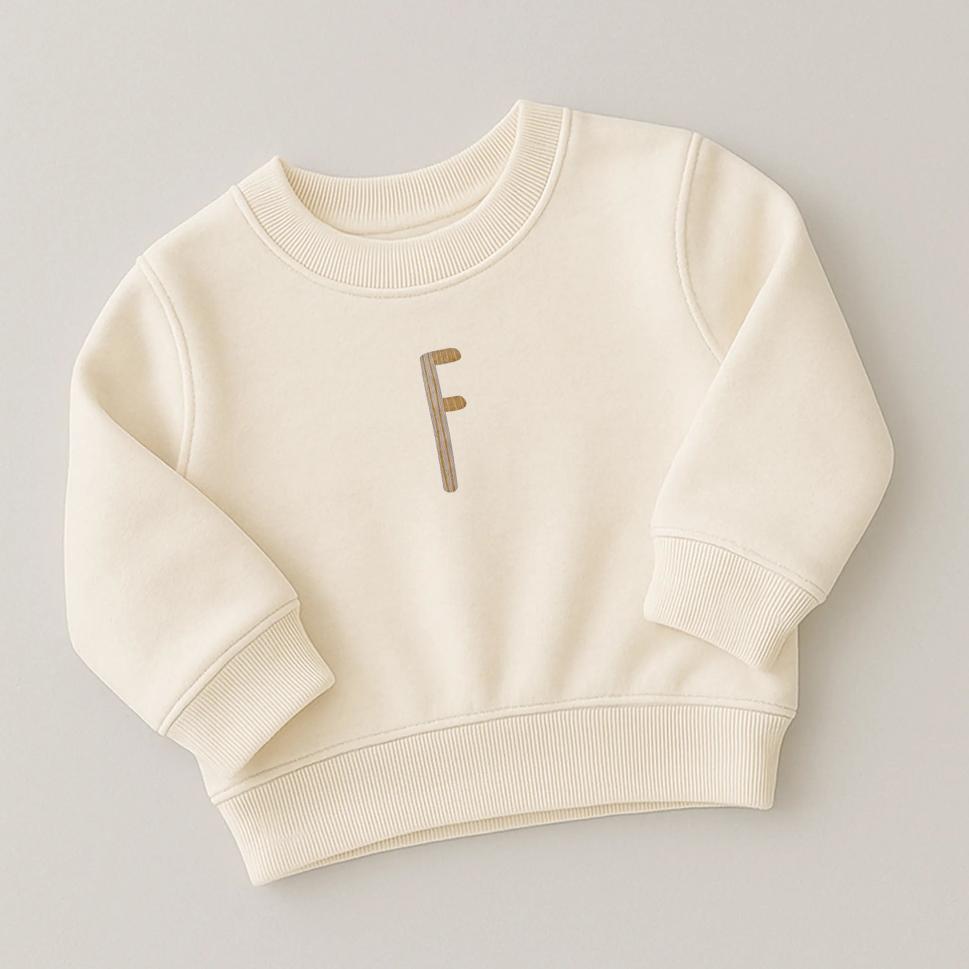 Kotenkram Bügelbild Buchstabe F - 2 | Höhe 5 cm | DTF Transfer B0825K0566