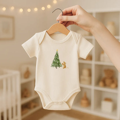 Kotenkram Bügelbild 'Weihnachtsmaus' | 8 x 9 cm | Aquarell - Stil B4324K0403