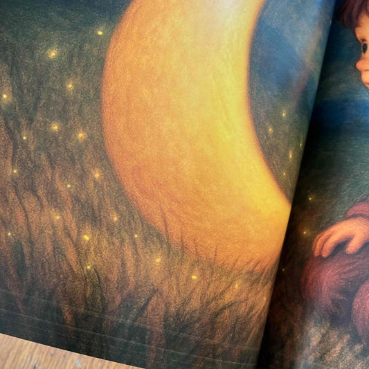 Kinderbuch mit kleinen Mängeln | Der Mond, der vom Himmel fiel | Mängelexemplar | Kinderbuch ab 3 Jahren | Gute-Nacht-Geschichte ab 3 | Kinderbuch gereimt - K2025K0551-01