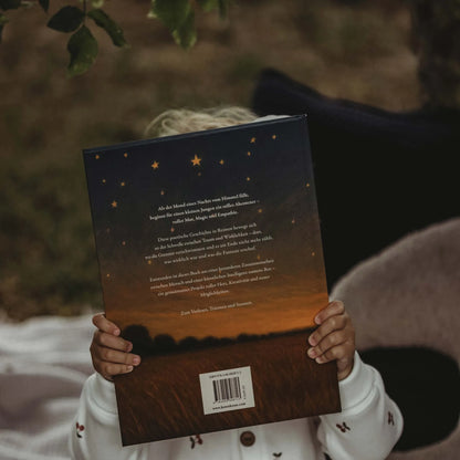 Kotenkram Kinderbuch Mond ab 3 Jahren zum Vorlesen mit Reimen und großen Illustrationen. Din A4 Hochformat. Fadenheftung. Hardcover - K2025K0551