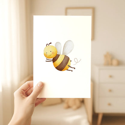 Kotenkram Poster 'Biene' | Kinderzimmer Deko | DIN A4 P0125K0482