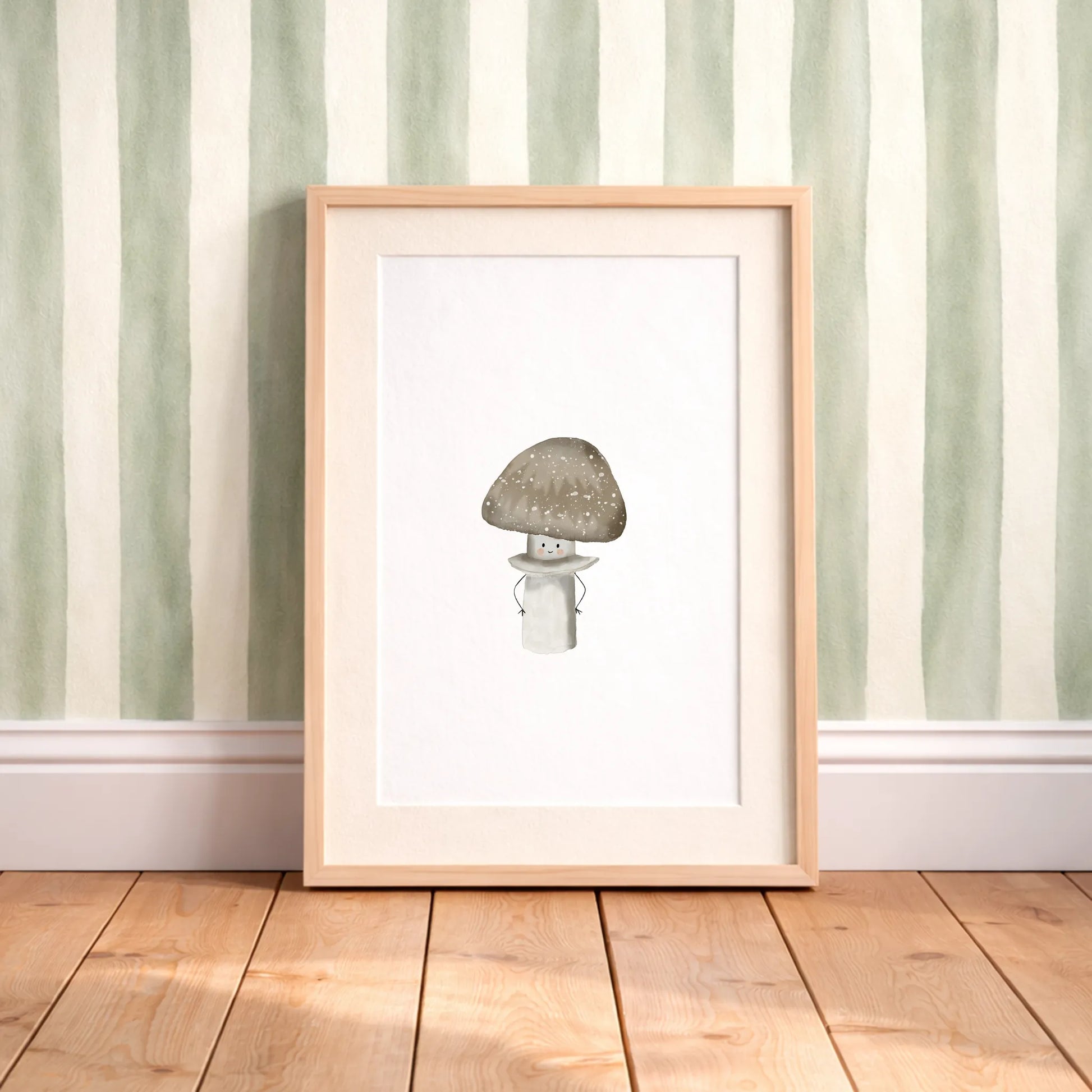 Kinderposter Pantherpilz | Herbst | DIN A4 Kinderzimmer Deko Wandgestaltung Spielzimmer Naturposter DIN A4 P5224K0463