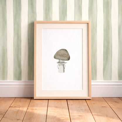 Kinderposter Pantherpilz | Herbst | DIN A4 Kinderzimmer Deko Wandgestaltung Spielzimmer Naturposter DIN A4 P5224K0463