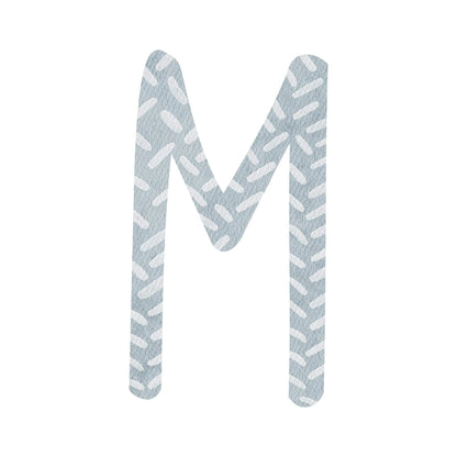 Kotenkram Bügelbild Buchstabe M - 2 | Höhe 5 cm | DTF Transfer B0825K0524