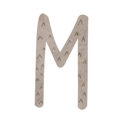 Kotenkram Bügelbild Buchstabe M - 3 | Höhe 5 cm | DTF Transfer B0825K0523-M-3