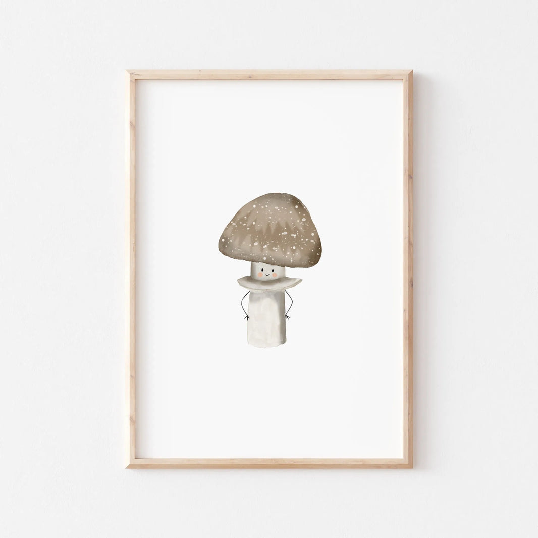 Kinderposter Pantherpilz | Herbst | DIN A4 Kinderzimmer Deko Wandgestaltung Spielzimmer Naturposter DIN A4 P5224K0463