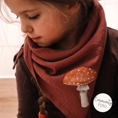 Kotenkram Bügelbild 'Fliegenpilz' | 8 x 9 cm | Aquarell - Stil B4324K0393 ugc bild instagram @alsterbaby