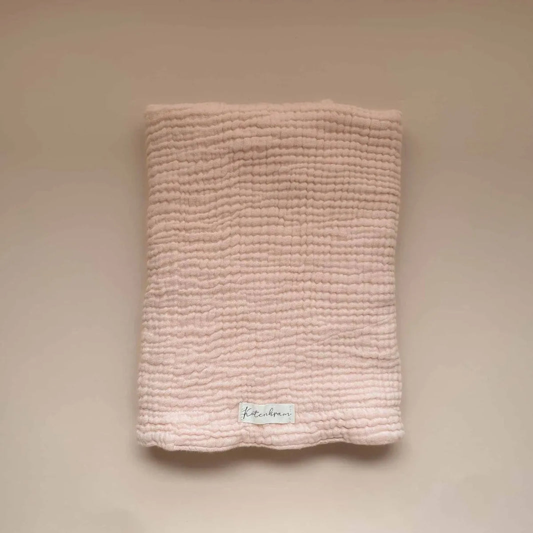 Kotenkram Musselintuch Baby | 2 Größen | Puderrosa klein: 60 x 60 cm S0224K0255KL