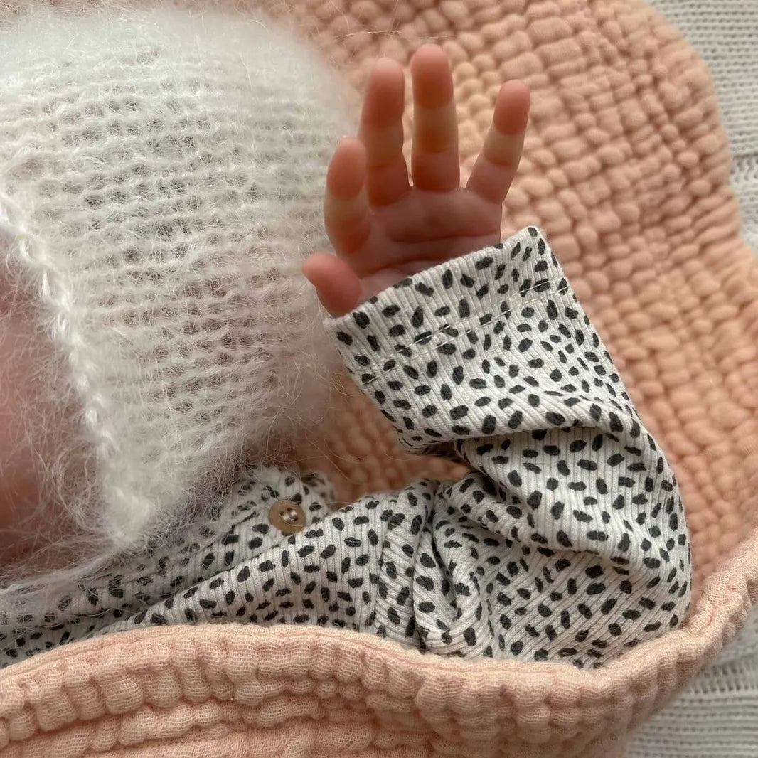 Kotenkram Musselintuch Baby | 2 Größen | Puderrosa klein: 60 x 60 cm S0224K0255KL