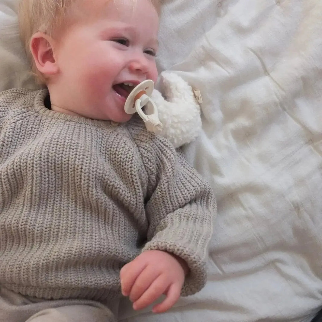 Kotenkram Schnuller BIBS Ivory | 0 - 6 Monate Gr. 1 S3221B0155