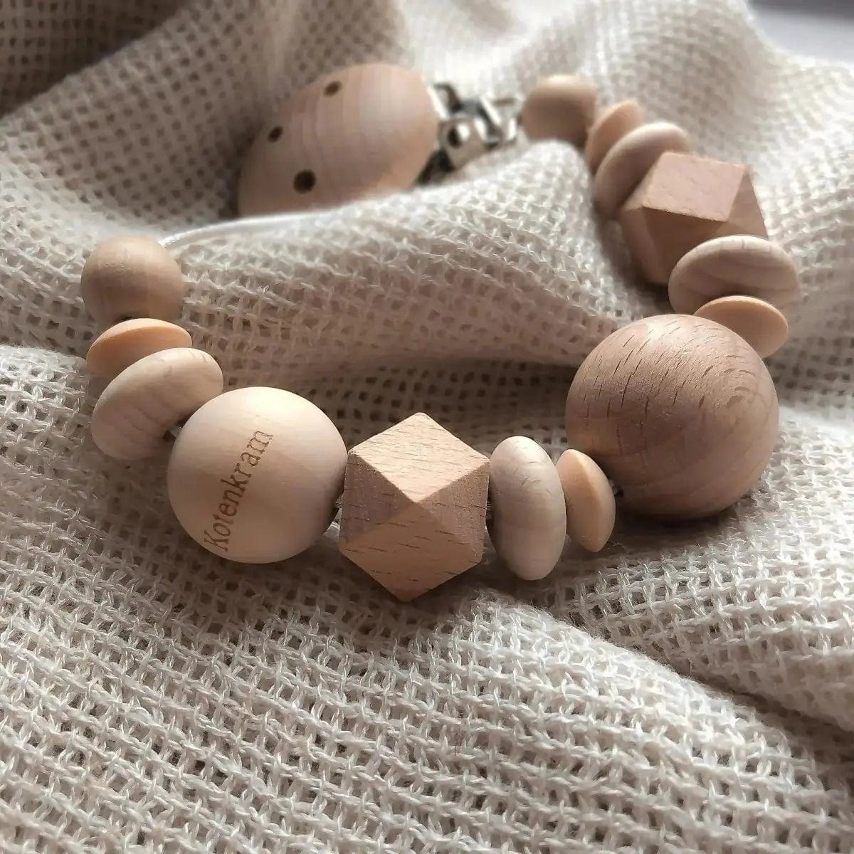 Kotenkram Schnullerkette Holz natur | Baby | Unisex S5021K0172