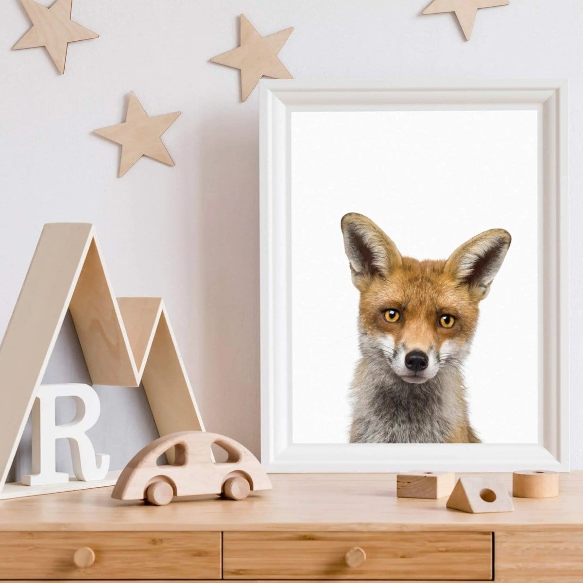 Kotenkram Tierposter Fuchs | Kinderzimmer Dekoration | DIN A4 | einzeln T3121K0128