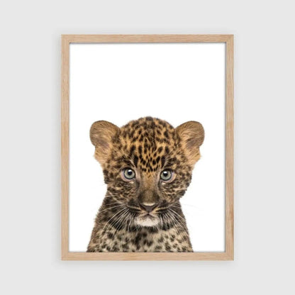 Kotenkram Tierposter Leopard | Kinderzimmer Dekoration | DIN A4 | einzeln T3121K0131