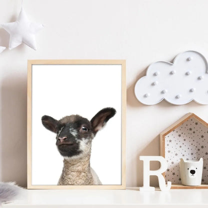 Kotenkram Tierposter Schaf | Kinderzimmer Dekoration | DIN A4 | einzeln T3121K0130