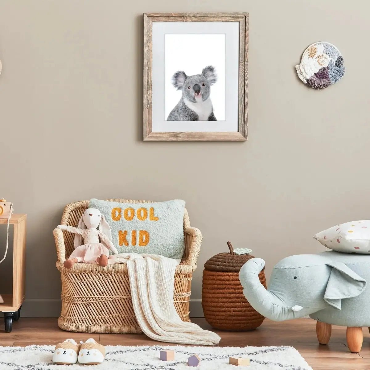 Tierposter Koala | Kinderzimmer Dekoration | DIN A4 | einzeln Poster A4 Kotenkram